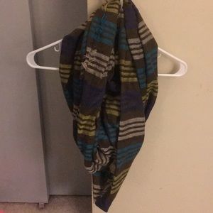 Multi color infinity scarf